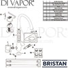 Bristan Easyfit Sink Mixer Tap Spares